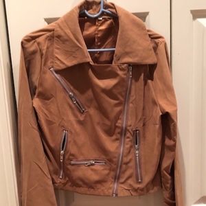 Lightweight faux suede jacket/blazer. Size S